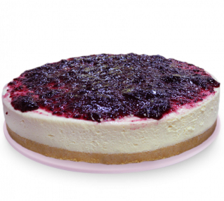 Torta Cheesecake de Frutas Vermelhas